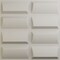 Ekena Millwork 19 5/8in. W x 19 5/8in. H Robin EnduraWall Decorative 3D Wall Panel Covers 2.67 Sq. Ft. WP20X20RBGBW - alternate 1